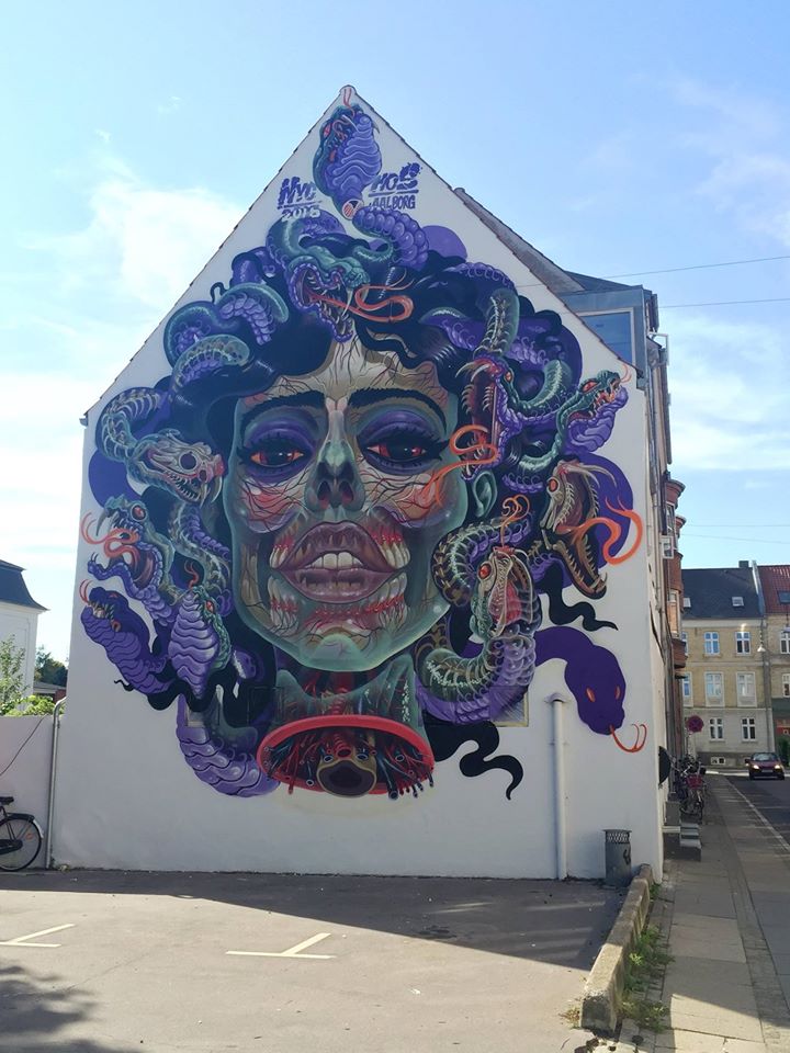 Surrealist Murals Of Anatomical Figures By Austrian Artist Nychos 3