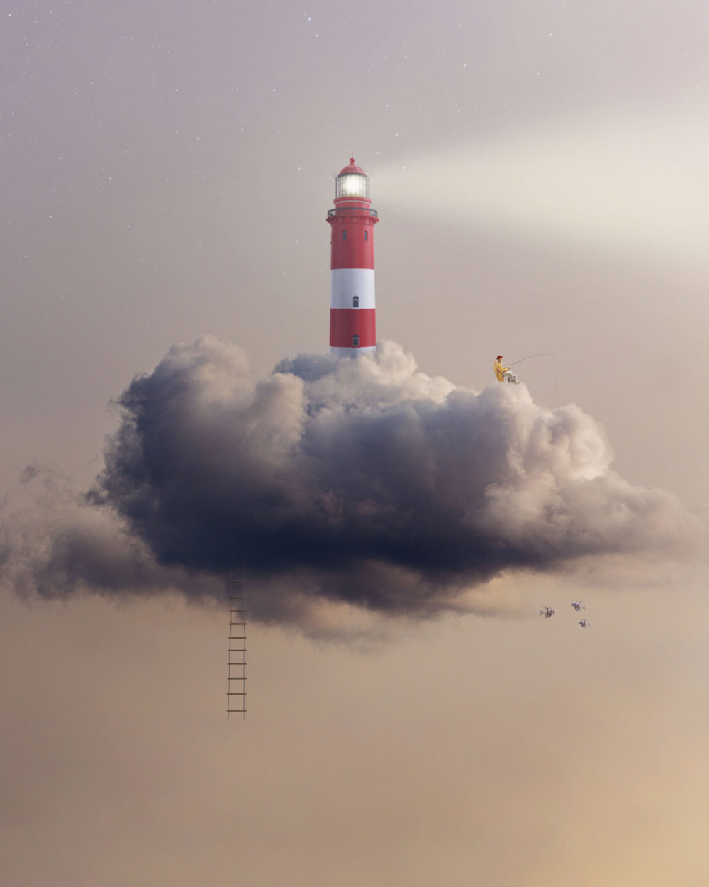 Teds Little Dream The Surreal Composites Full Of Imaginary Beings Of Ted Chin 5