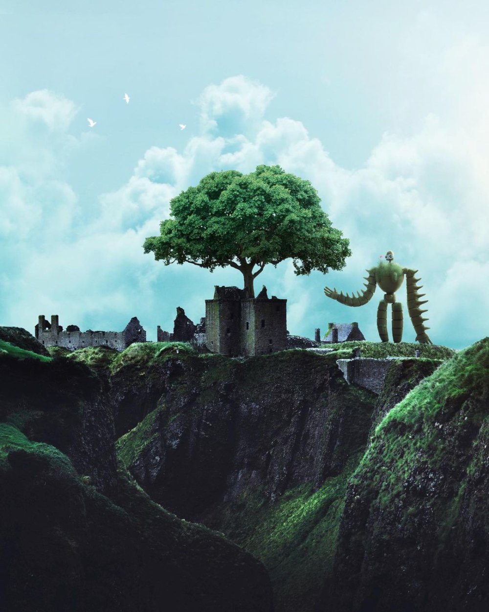 Teds Little Dream The Surreal Composites Full Of Imaginary Beings Of Ted Chin 8