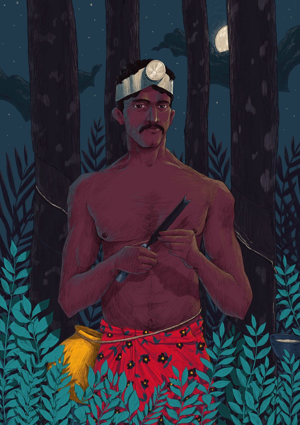 The Beauty Of Indian Culture In Illustrations By Muhammed Sajid 10