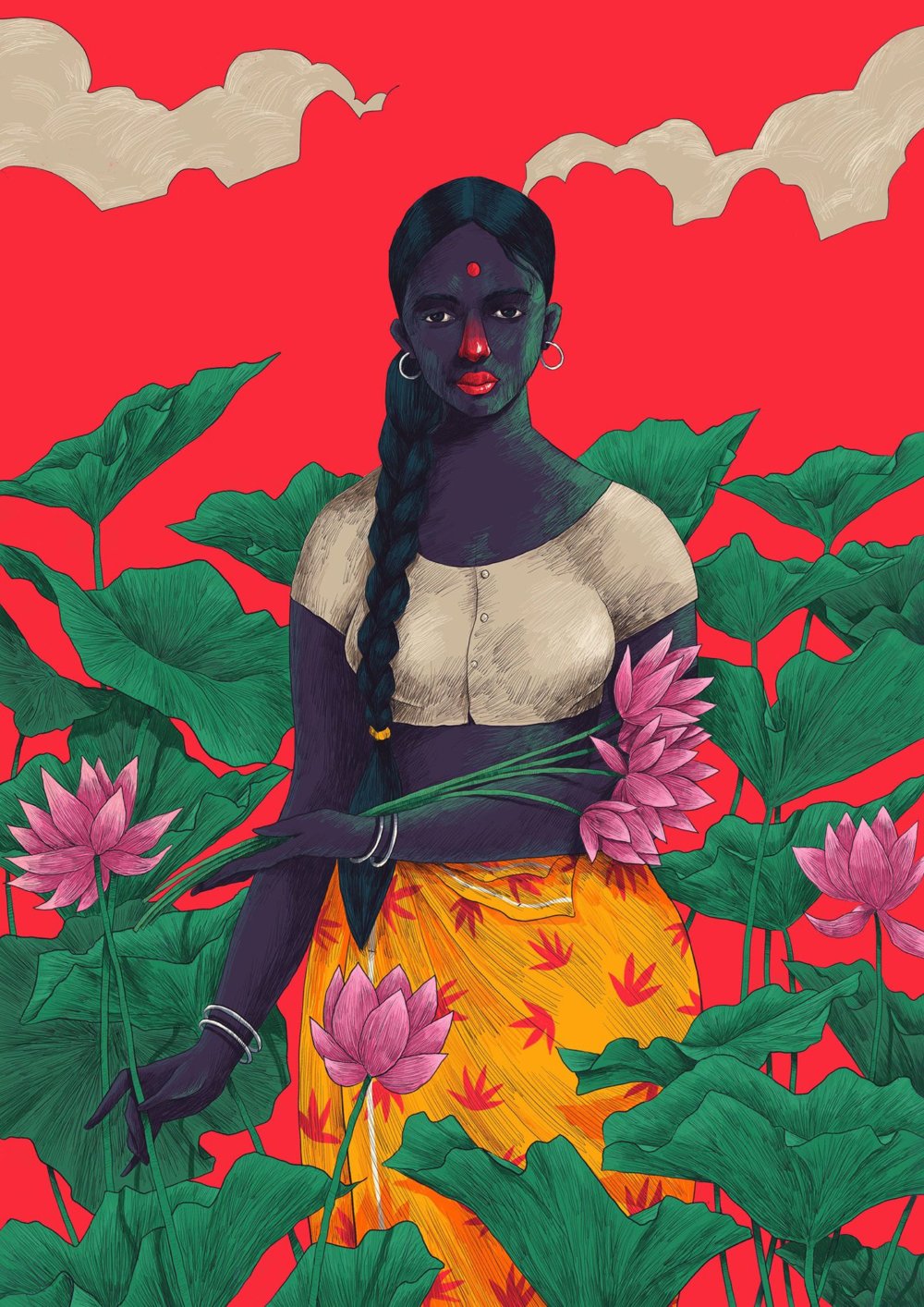 The Beauty Of Indian Culture In Illustrations By Muhammed Sajid 8