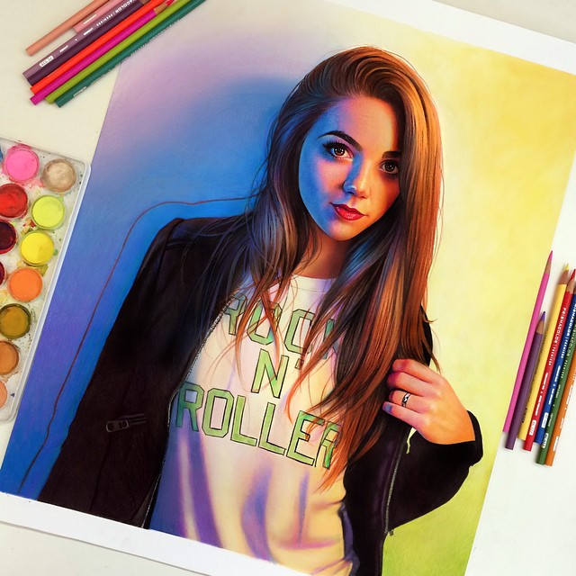 Vibrant Pencil Drawings By Morgan Davidson 14