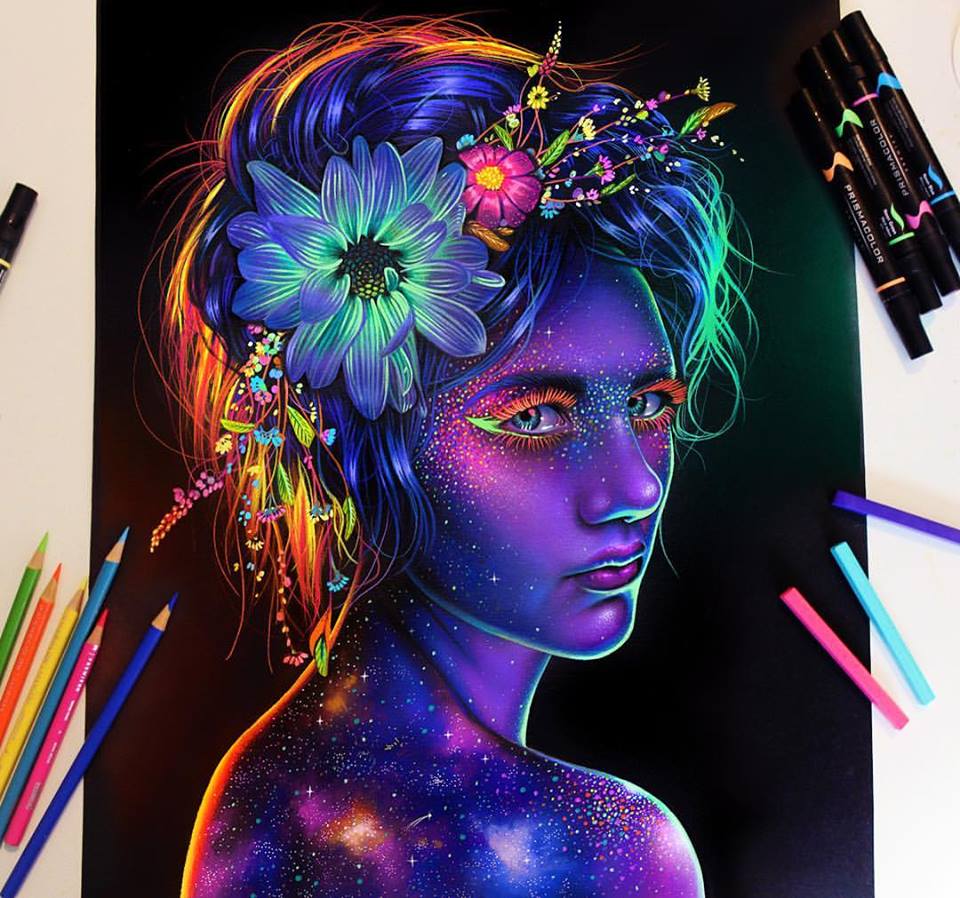 Vibrant Pencil Drawings By Morgan Davidson 3
