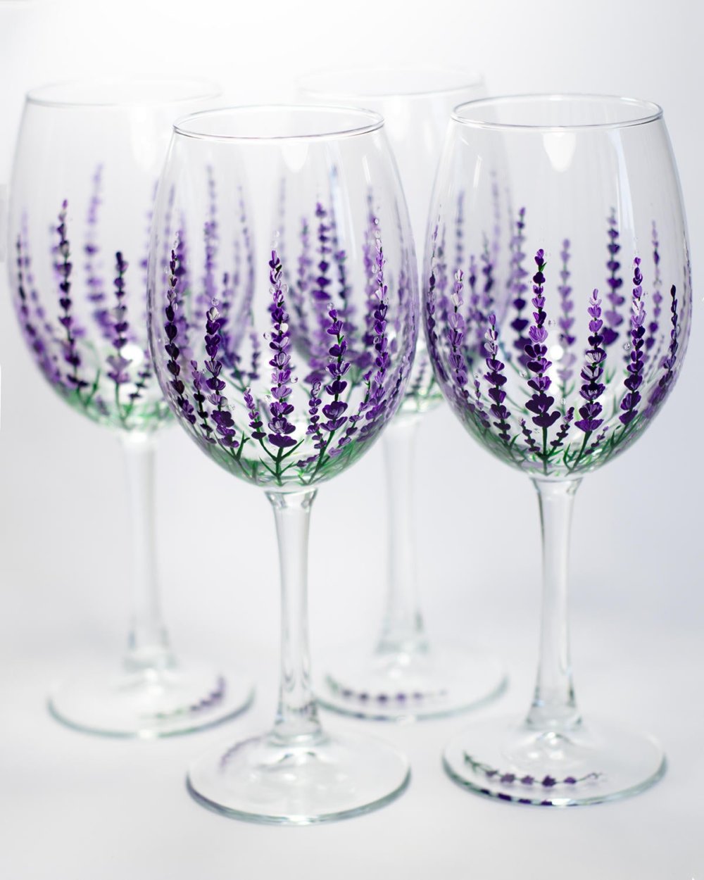 Wonderful Hand Painted Glassware With Intricate Colorful Patterns By Vitraaze 5
