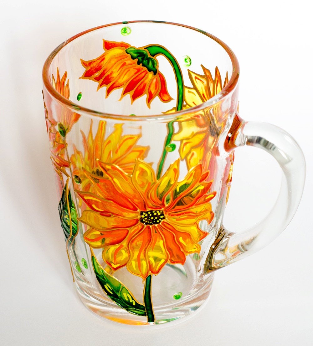 Wonderful Hand Painted Glassware With Intricate Colorful Patterns By Vitraaze 7