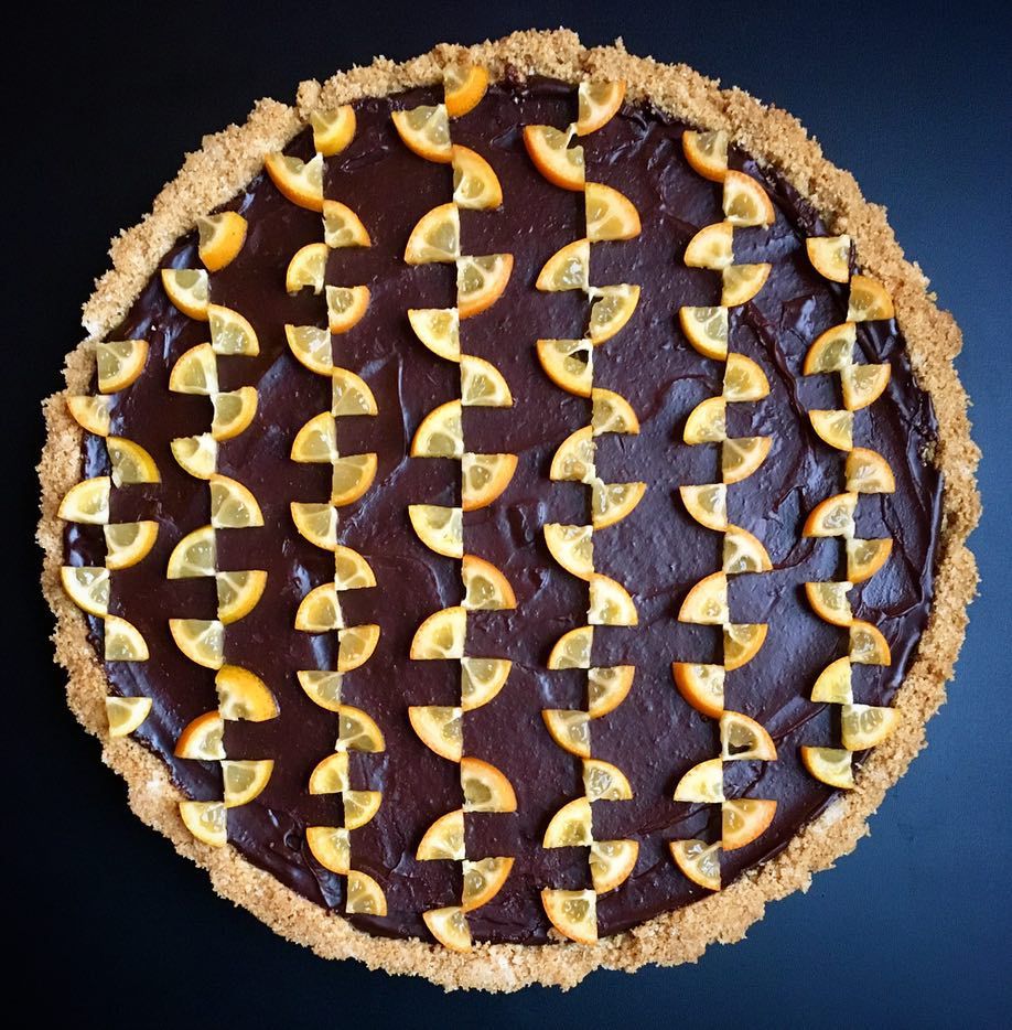 Wonderful Pies And Tarts Decorated With Geometric And Colorful Details By Lauren Ko 19