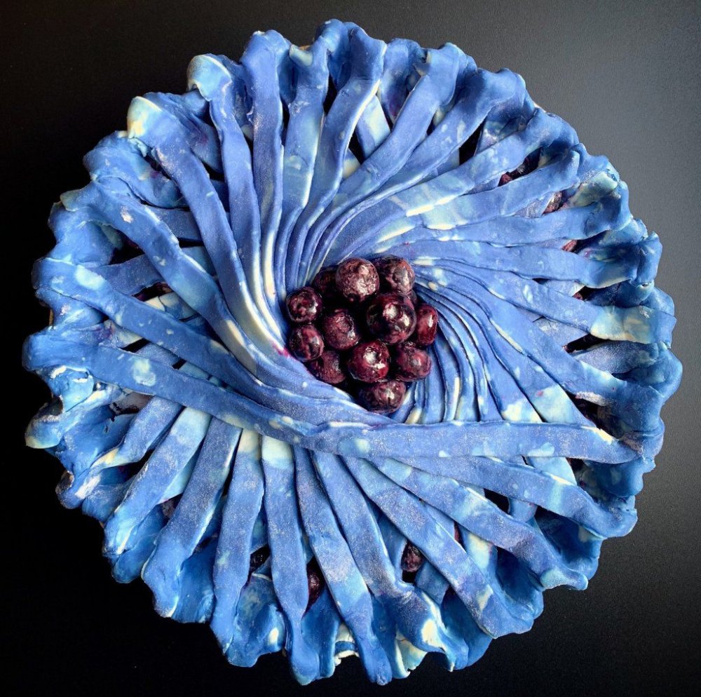 Wonderful Pies And Tarts Decorated With Geometric And Colorful Details By Lauren Ko 7