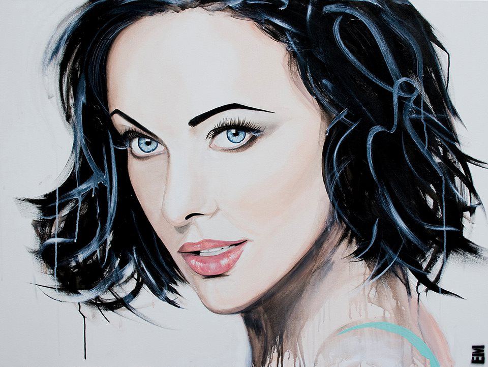 Beautiful Imperfection Charming Female Portrait Paintings By Emma Sheldrake 12