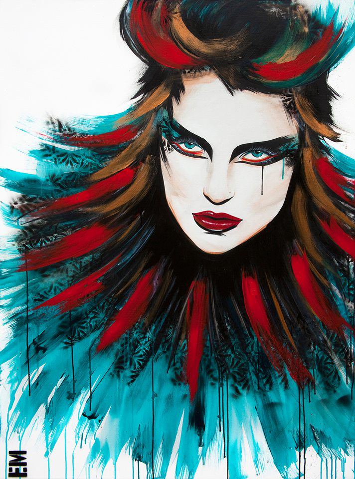 Beautiful Imperfection Charming Female Portrait Paintings By Emma Sheldrake 3