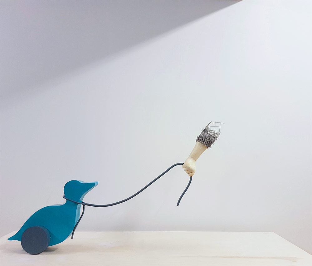 Body Language Meaningful Wire And Concrete Sculptures Of Children And Their Emotions By Lene Kilde 1