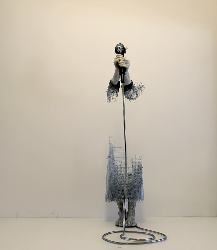 Body Language Meaningful Wire And Concrete Sculptures Of Children And Their Emotions By Lene Kilde 10