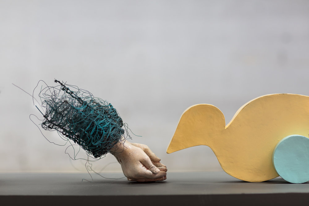 Body Language Meaningful Wire And Concrete Sculptures Of Children And Their Emotions By Lene Kilde 14