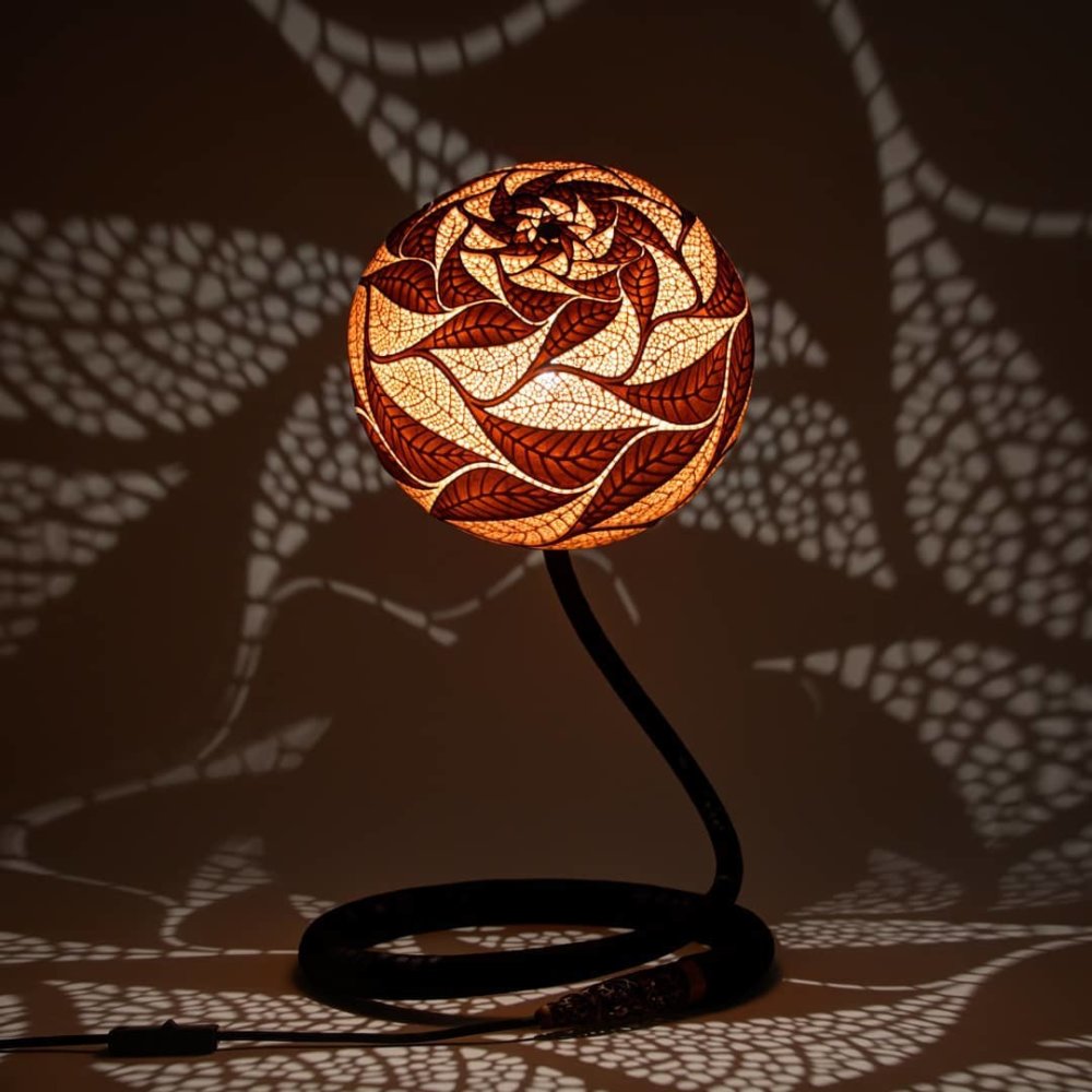 Calabarte Superb Calabash Sculptures That Are Also Lamps Designed By Przemek Krawczynski 1