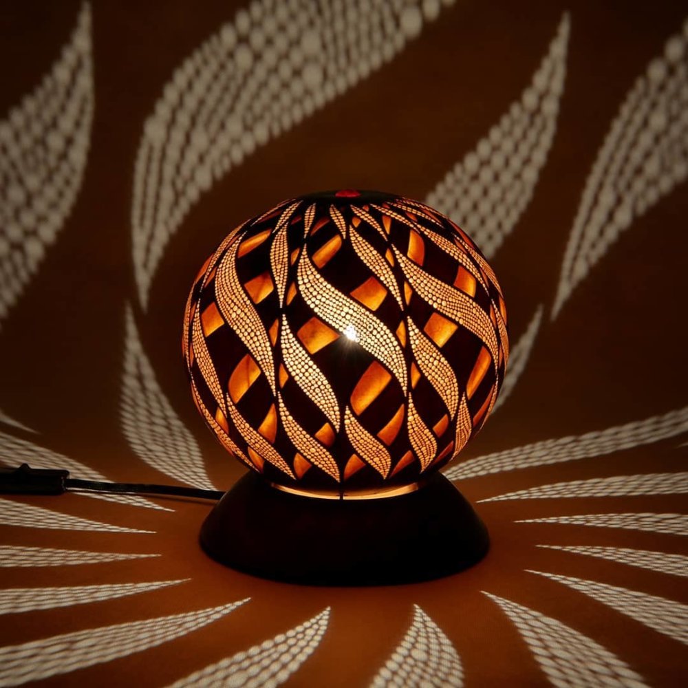 Calabarte Superb Calabash Sculptures That Are Also Lamps Designed By Przemek Krawczynski 10