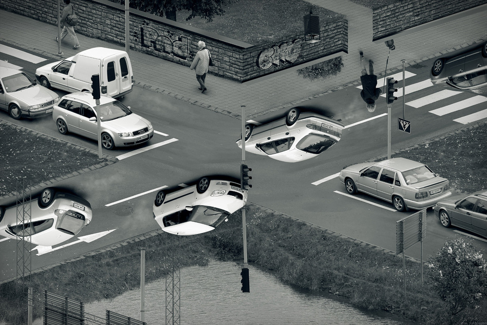 Common Sense Crossing - Sweet Daydream - The Striking And Clever Surrealist Photography Of Erik Johansson