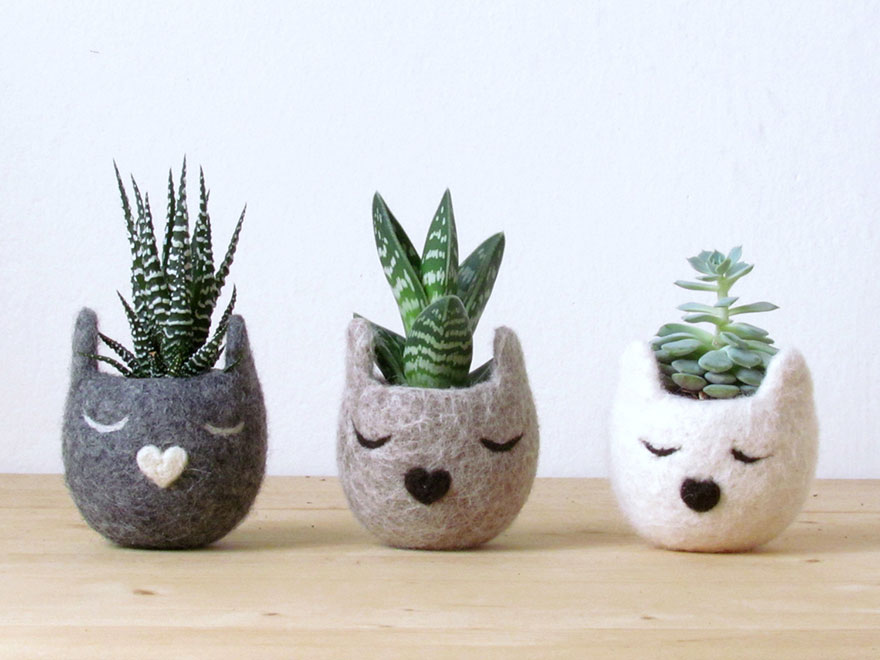 Cute Animal Themed Succulent Planters By Stella Melgrati 1