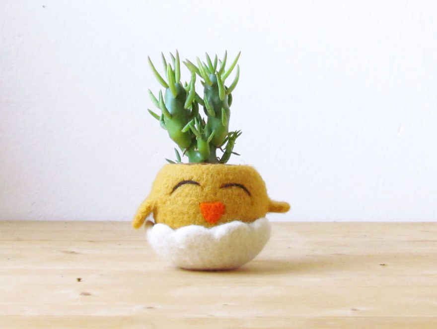 Cute Animal Themed Succulent Planters By Stella Melgrati 8