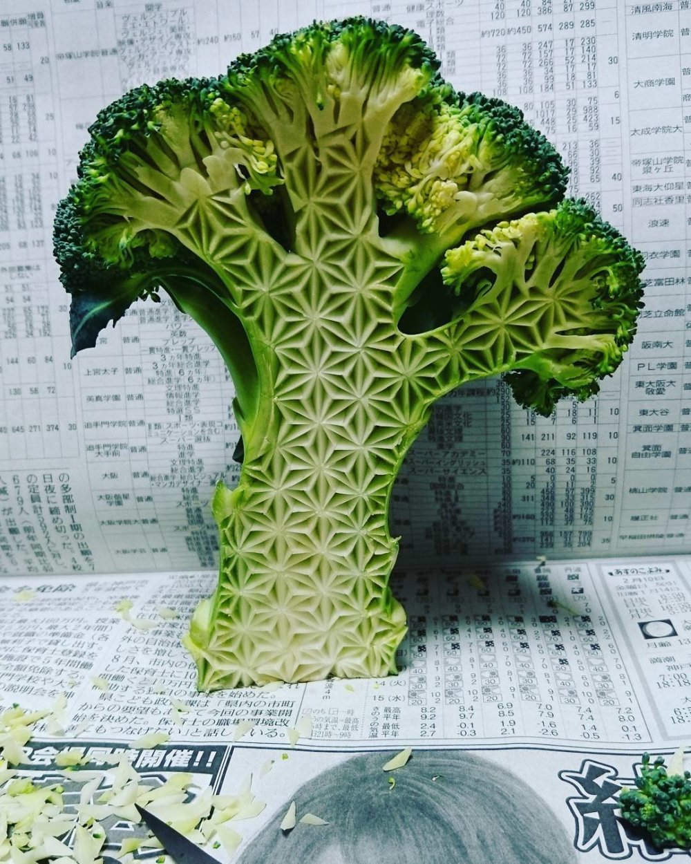 Eating With The Eyes Incredible Thai Fruit And Vegetable Carvings By Gaku 1