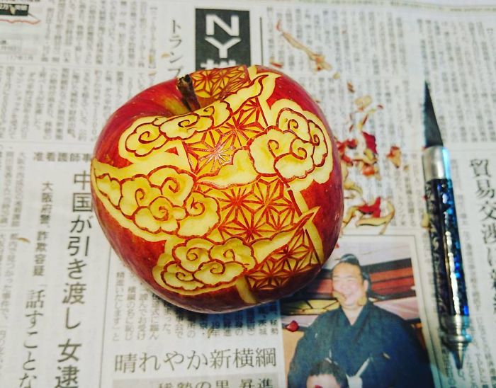 Eating With The Eyes Incredible Thai Fruit And Vegetable Carvings By Gaku 9