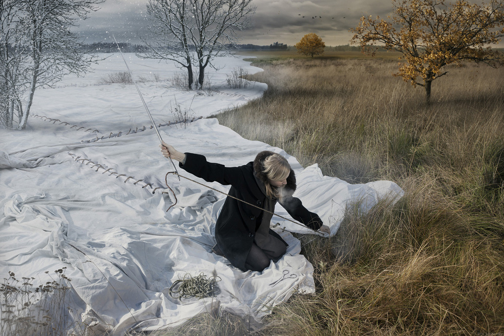 Expecting Winter - Sweet Daydream - The Striking And Clever Surrealist Photography Of Erik Johansson