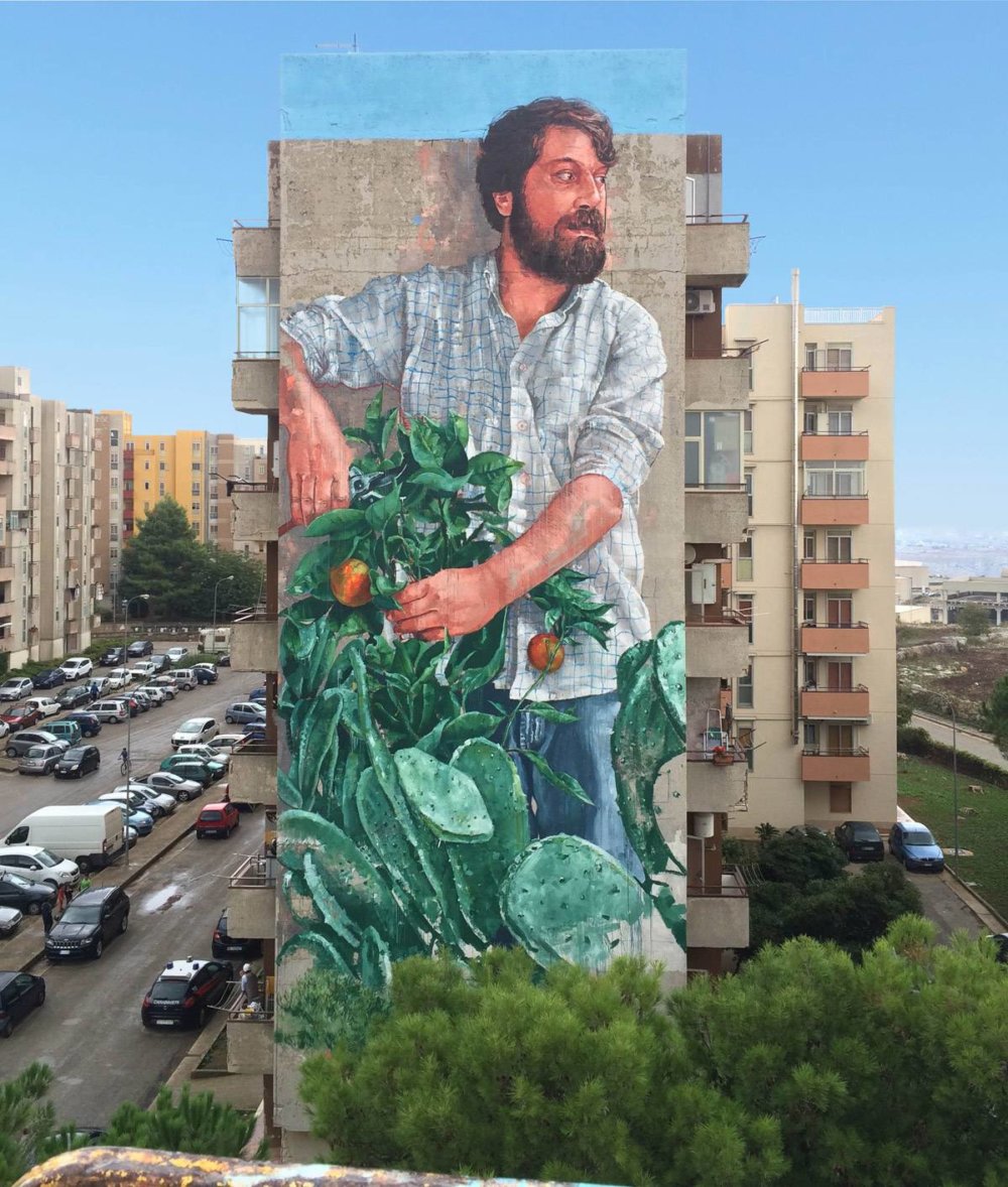 Magnificent Giant Photo Realistic Murals That Portray Political And Social Issues By Fintan Magee 8