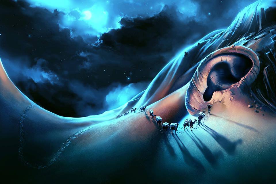 Otherworldly World Dreamy Illustrations By Cyril Rolando 6