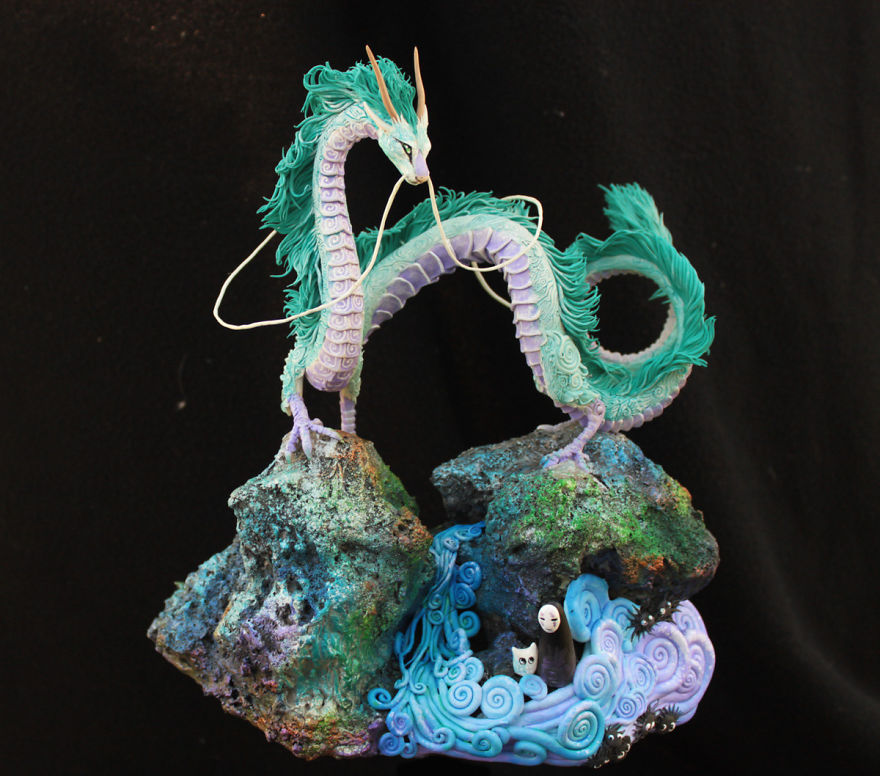 Superb Velvet Clay Sculptures Of imagined mythical Animals By Evgeny Hontor 8