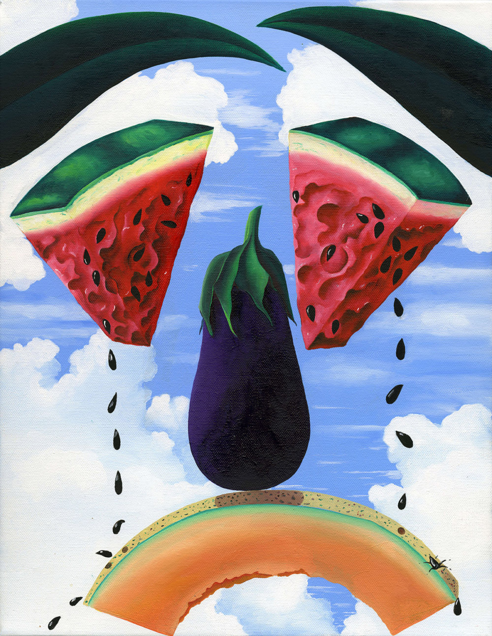 Elegant Chaos Vibrant Surrealist Paintings Of Tropical Fauna And Flora By Anthony Padilla 1