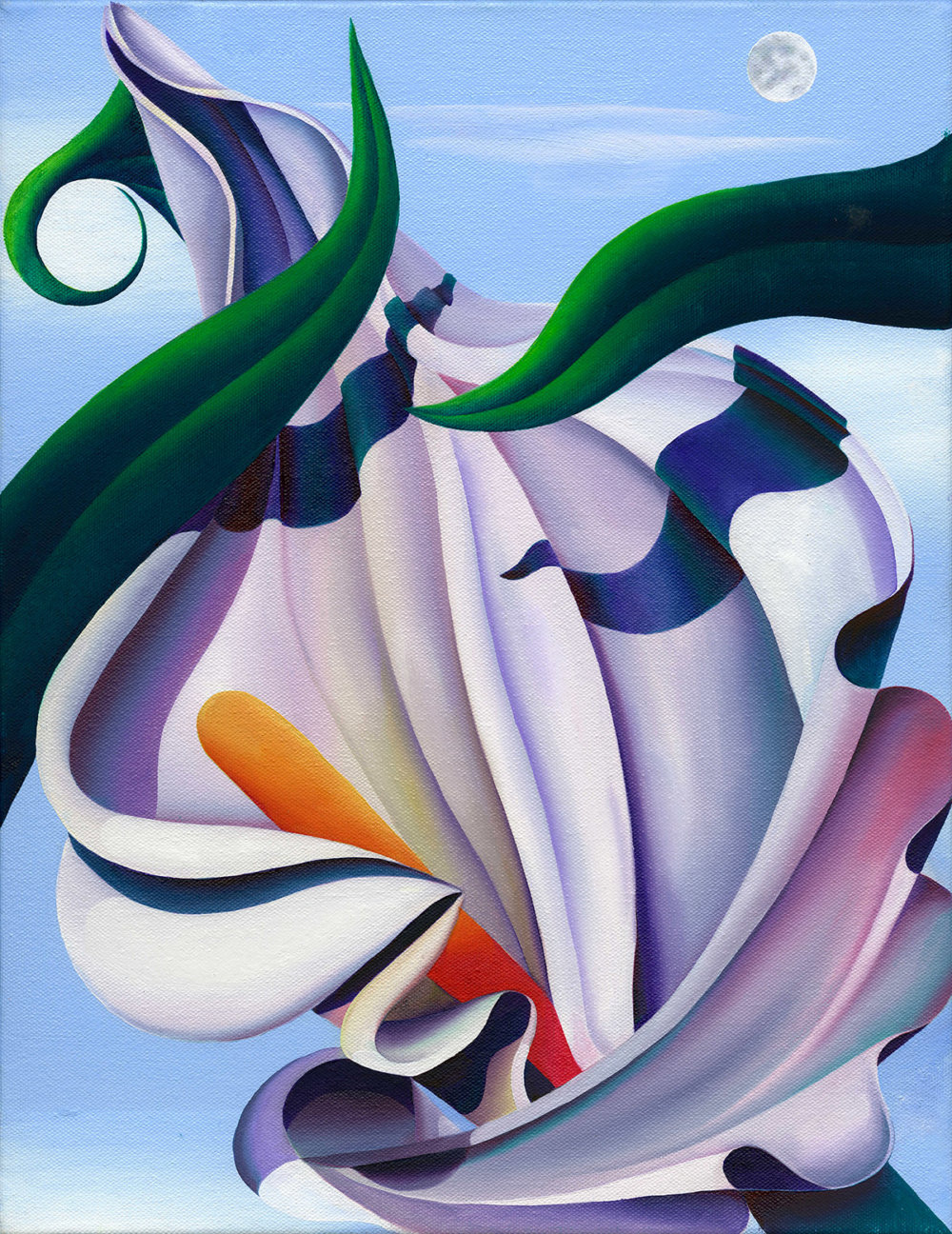 Elegant Chaos Vibrant Surrealist Paintings Of Tropical Fauna And Flora By Anthony Padilla 7