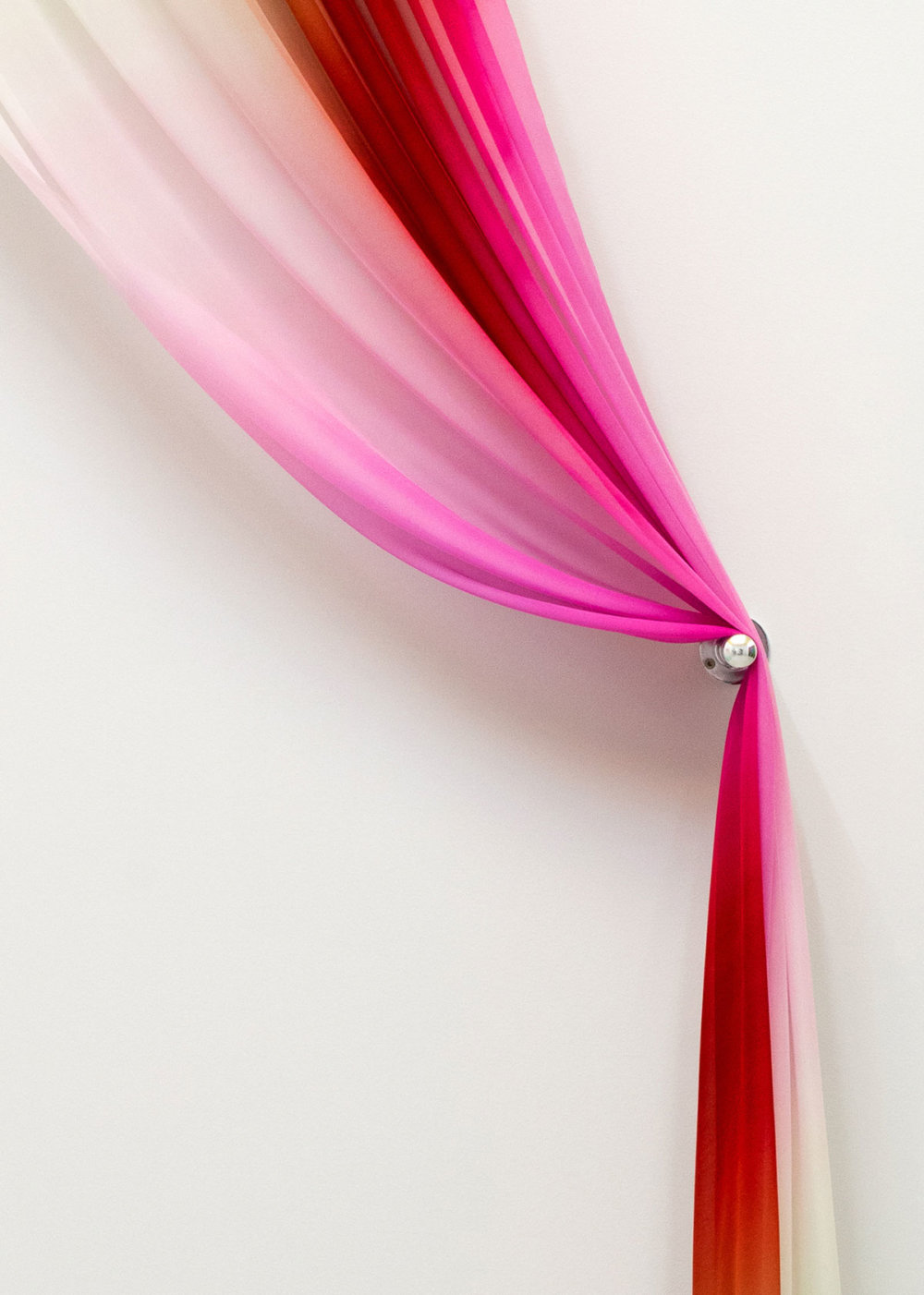 Equilibrum A Superb And Original Installation Of Colored Silk By Justin Morin 3