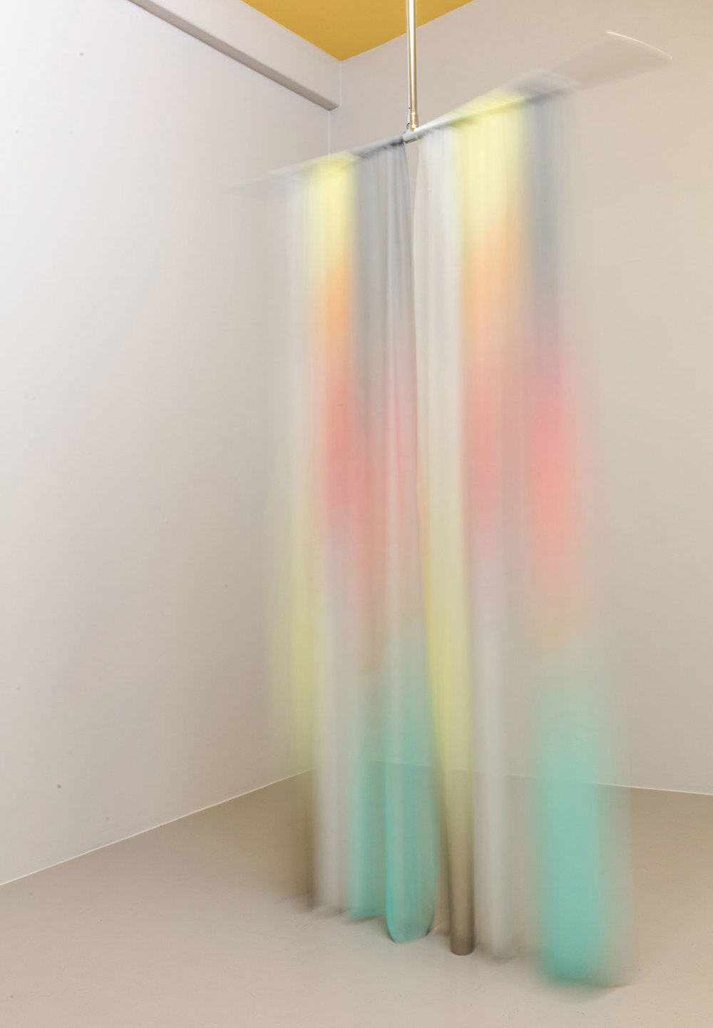 Equilibrum A Superb And Original Installation Of Colored Silk By Justin Morin 8