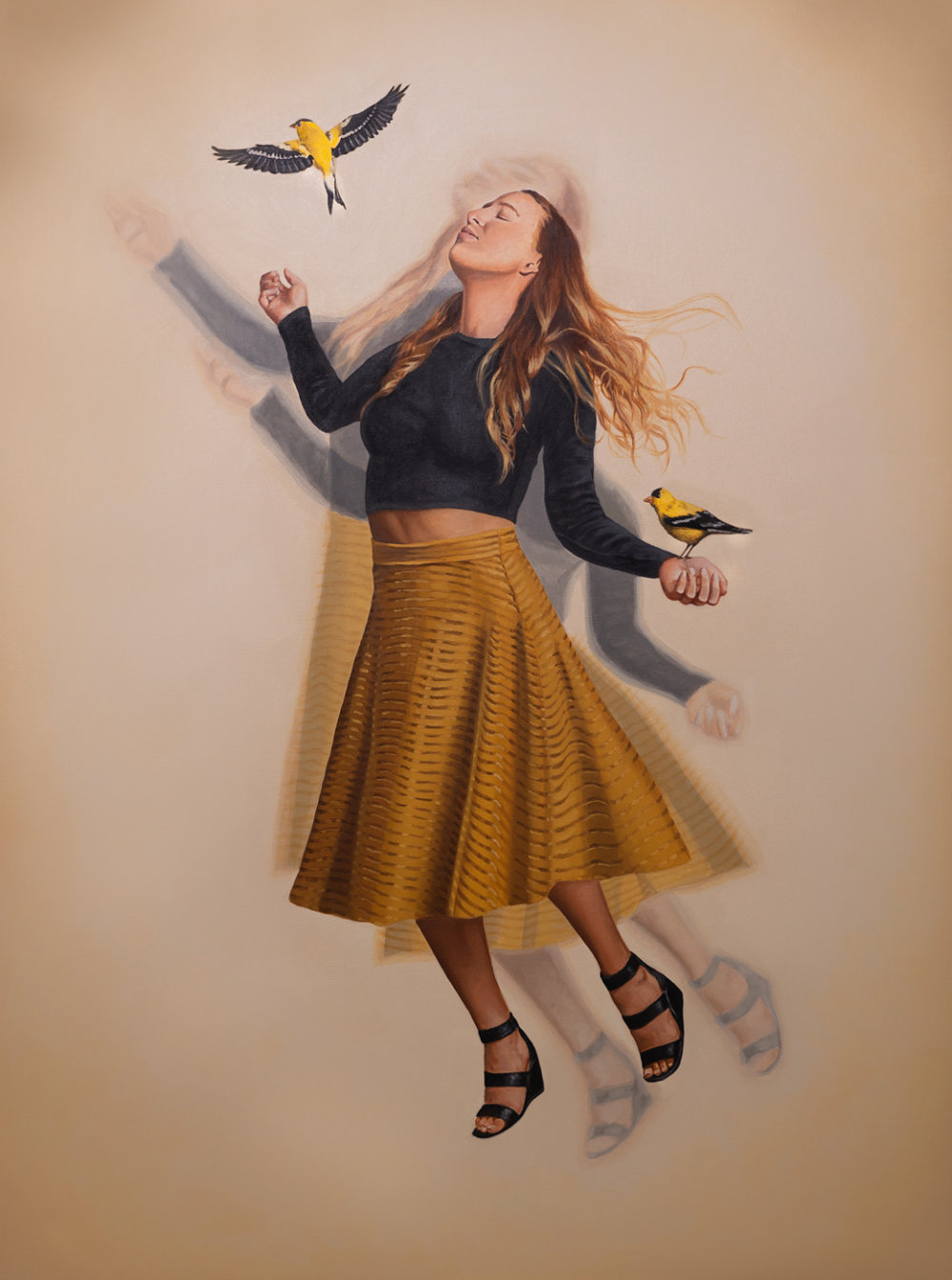 Euphoria And Chaos Thoughtful Surreal Paintings By Alex Hall 5