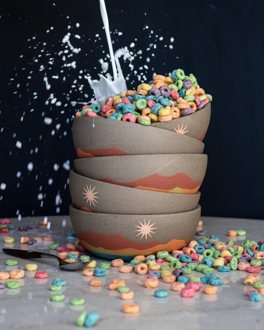 Gorgeous Handmade Ceramic Mugs Kettle And Bowls That Illustrate Magical Landscapes By Callahan Ceramics 10