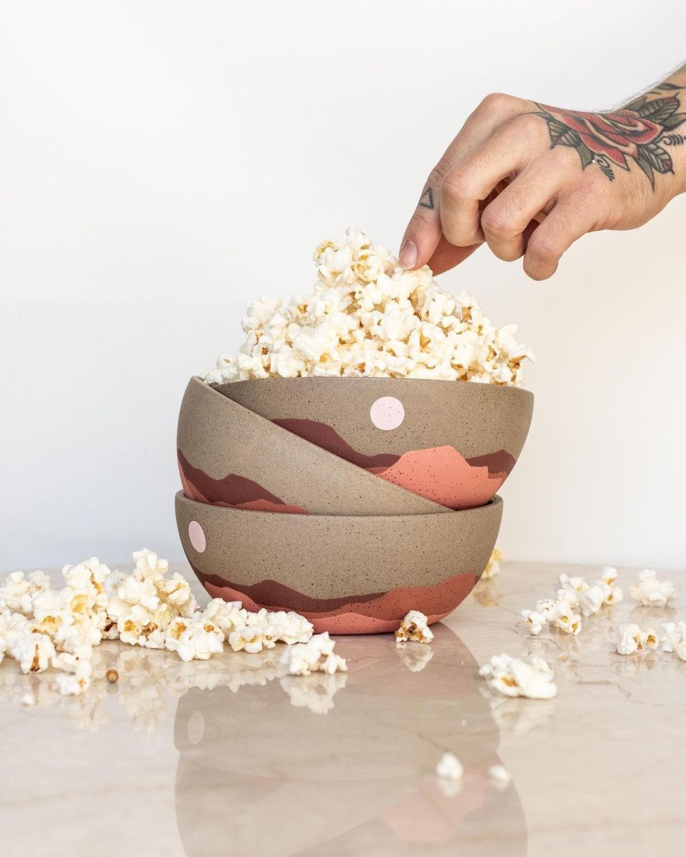 Gorgeous Handmade Ceramic Mugs Kettle And Bowls That Illustrate Magical Landscapes By Callahan Ceramics 12