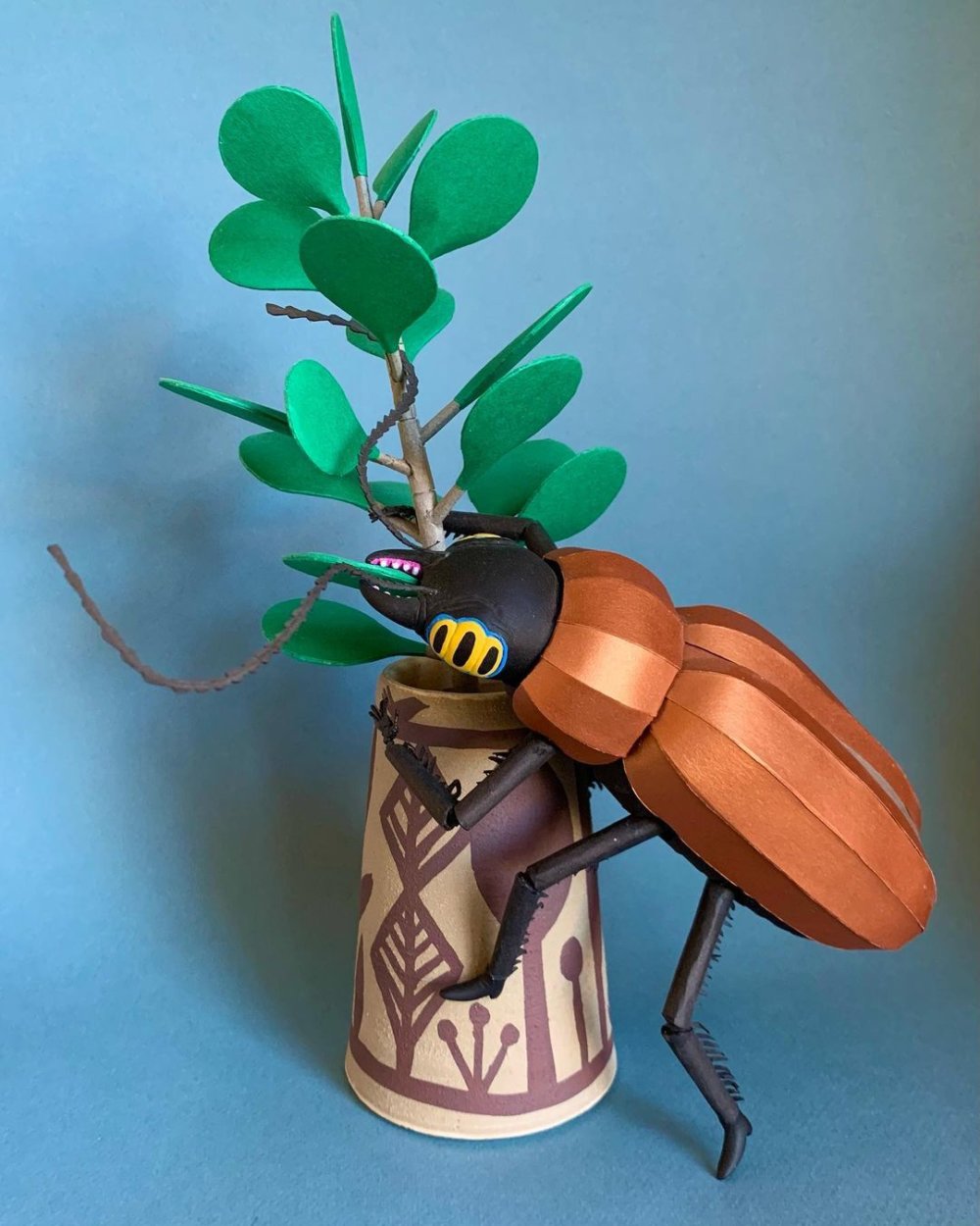 Otherworld Creatures Paper And Textile Sculptures By Cat Johnston 10