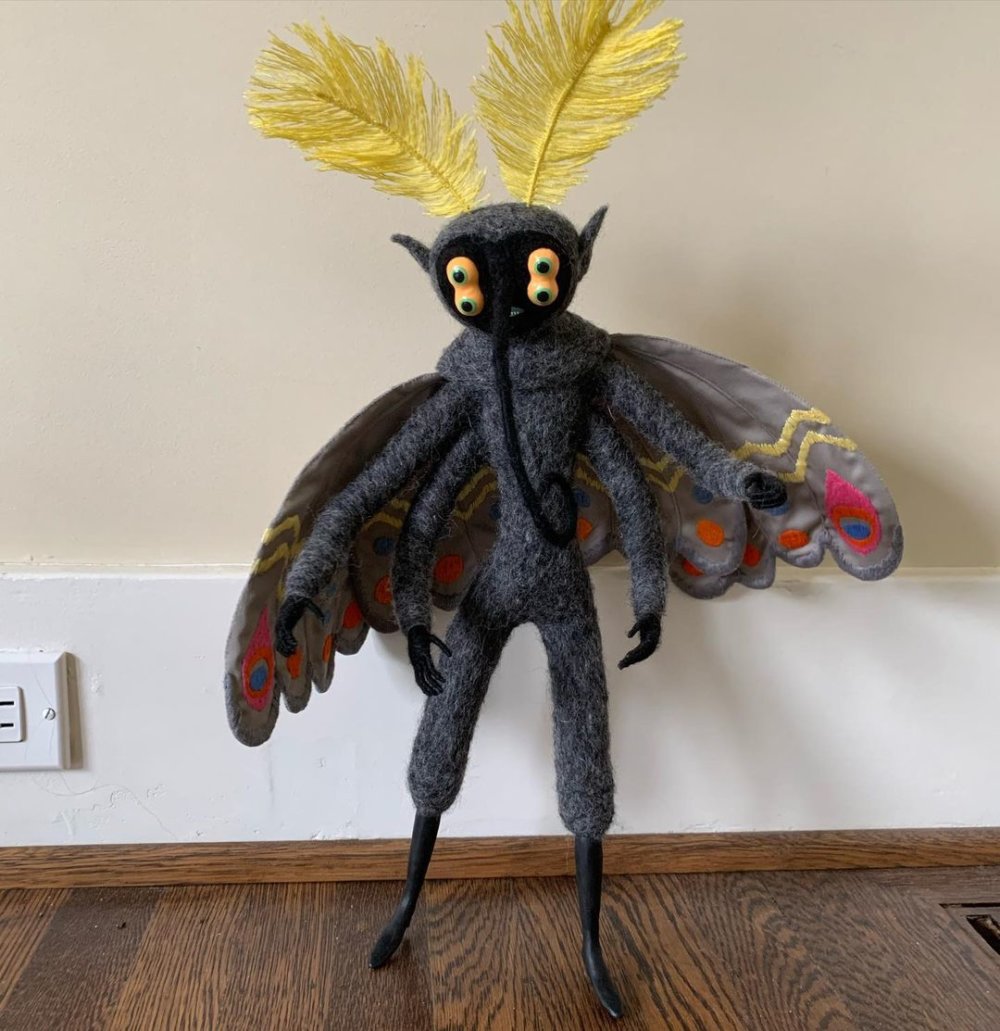 Otherworld Creatures Paper And Textile Sculptures By Cat Johnston 2