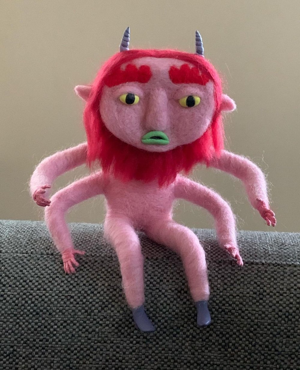 Otherworld Creatures Paper And Textile Sculptures By Cat Johnston 4