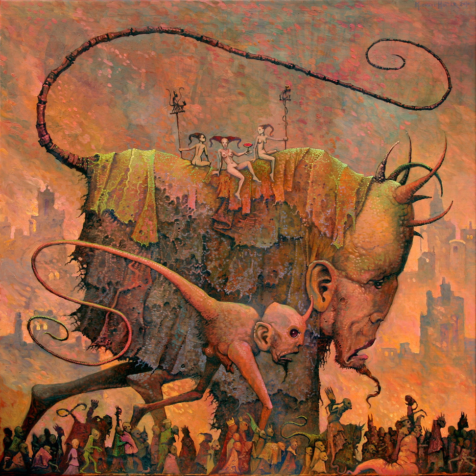 Paradisiacal Hells The Lash Strange And Surreal Worlds Of Michael Hutter 11