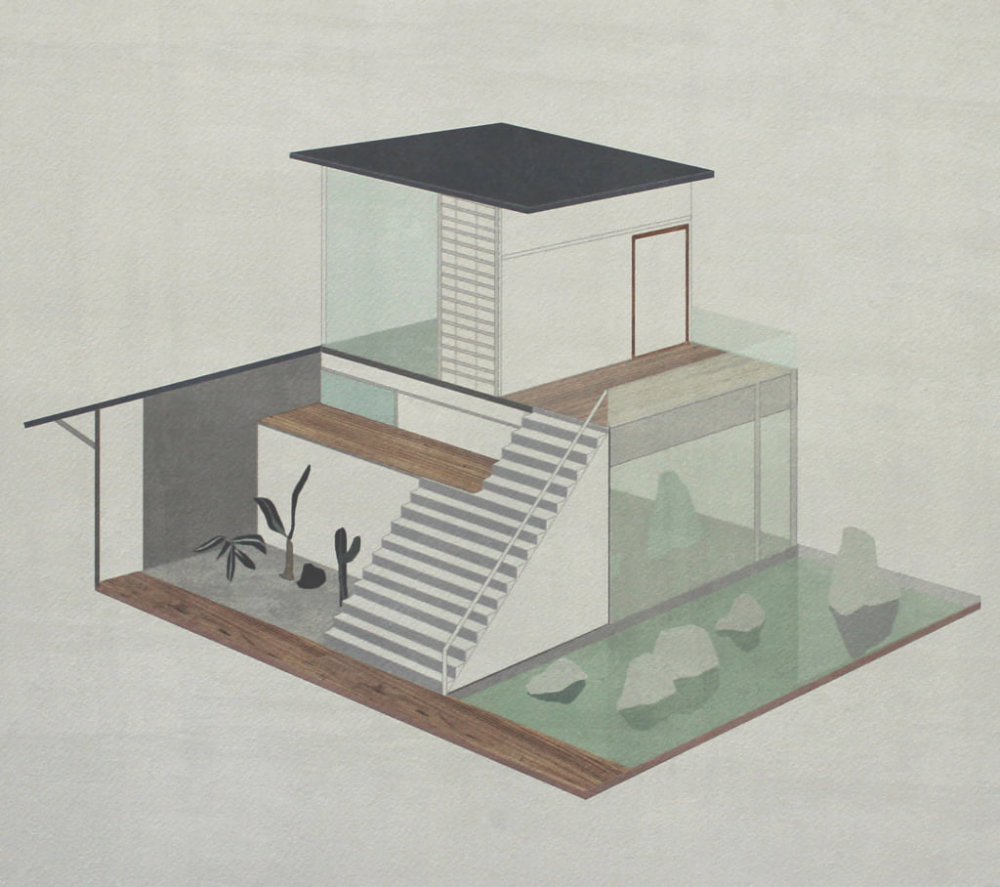 Pleasant Illustrations Inspired By The Traditional Japanese Architecture By Jon Koko 9
