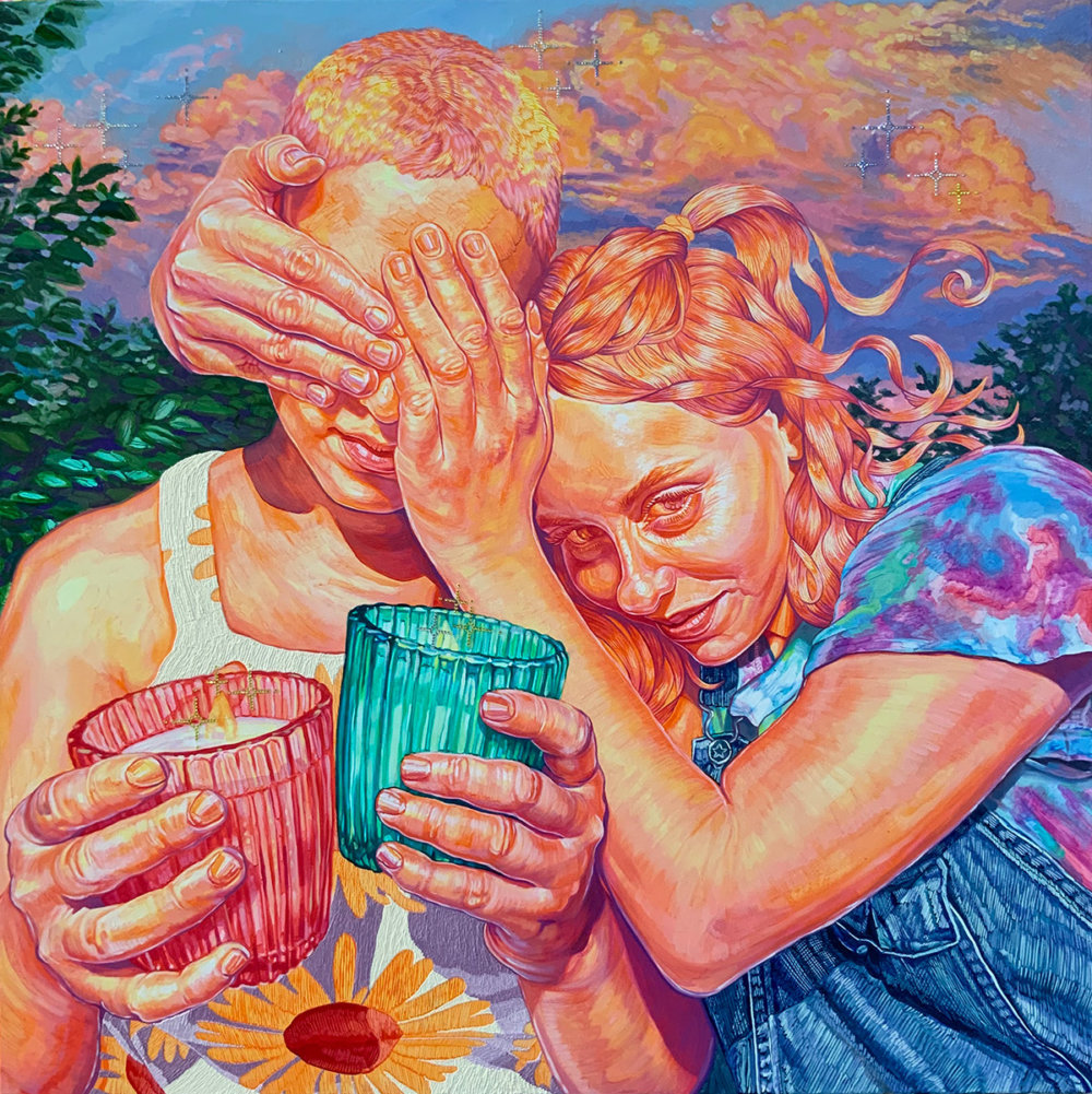 Pop Judaism The Vibrant Colorful Oil Paintings Inspired By Jewish Traditions Of Hannah Lupton Reinhard 7