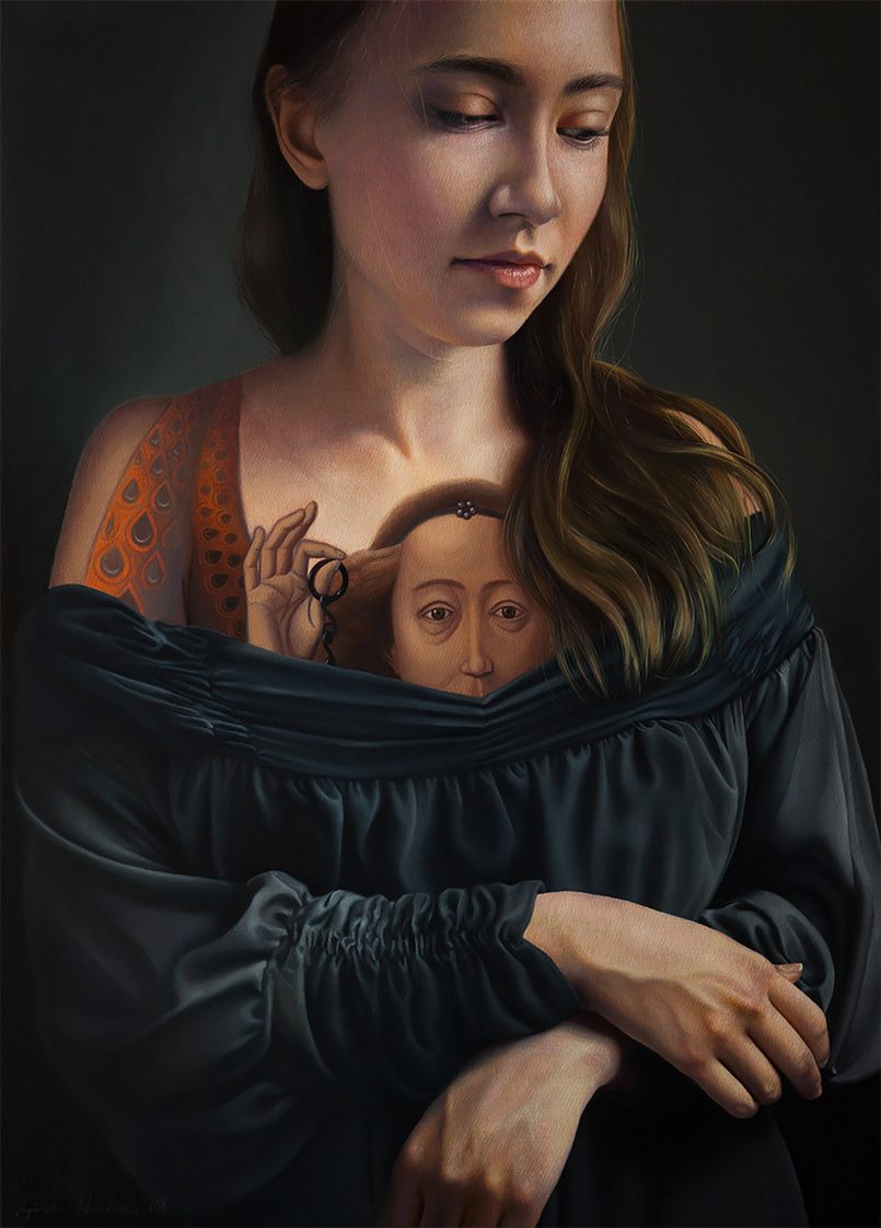 Skin As Canvas Marvelous Hyper Realist Paintings By Agnieszka Nienartowicz 12