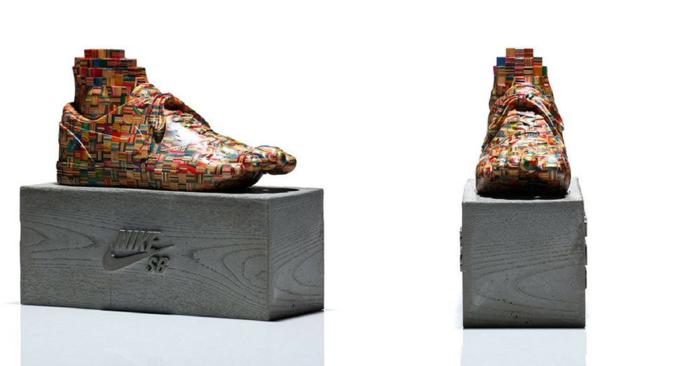 Stunning Colorful Sculptures Made Out Of Old Skateboards By Haroshi 27