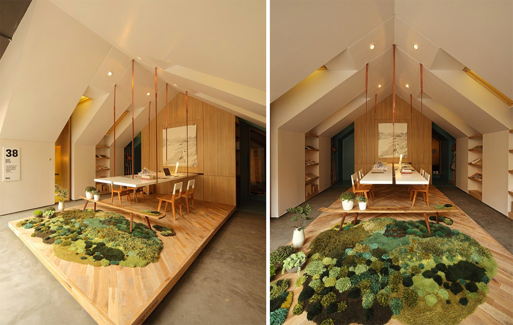 Stunning Rug Artworks That Mimic Pastures And Mossy Textures By Alexandra Kehayoglou 11