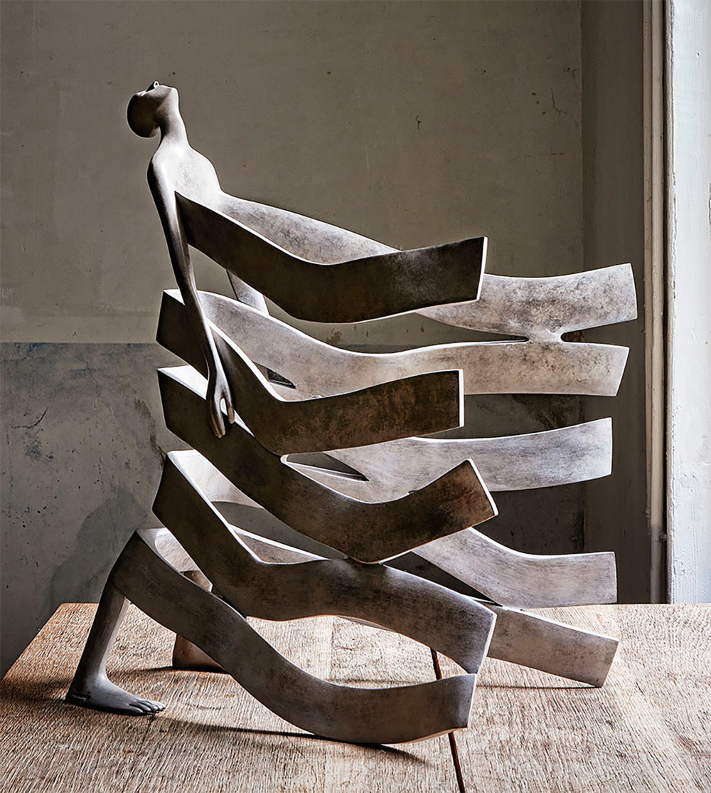 Surreal Figurative Bronze Sculptures By Isabel Miramontes 1
