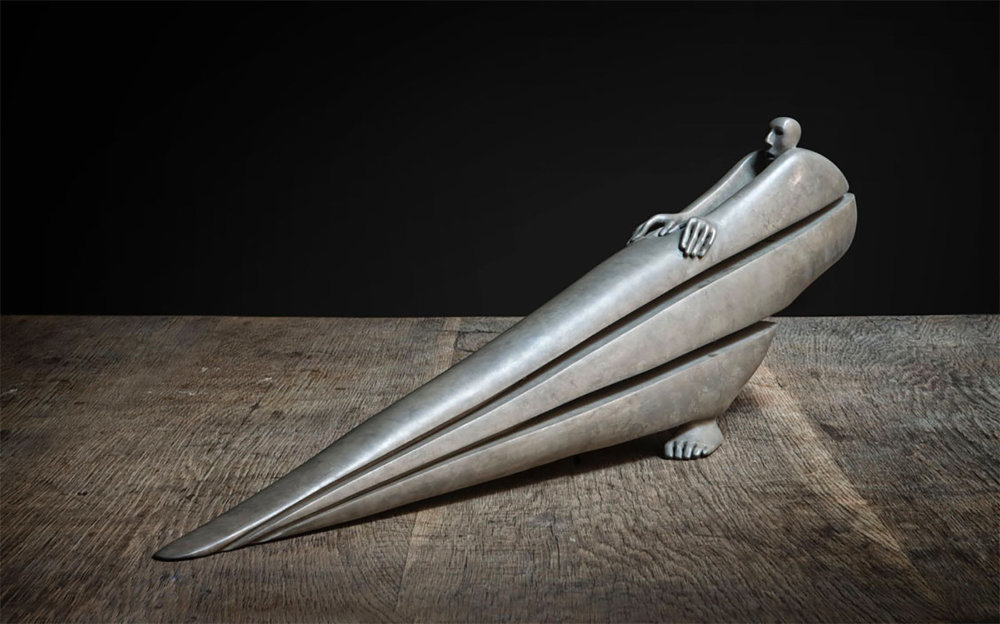 Surreal Figurative Bronze Sculptures By Isabel Miramontes 8