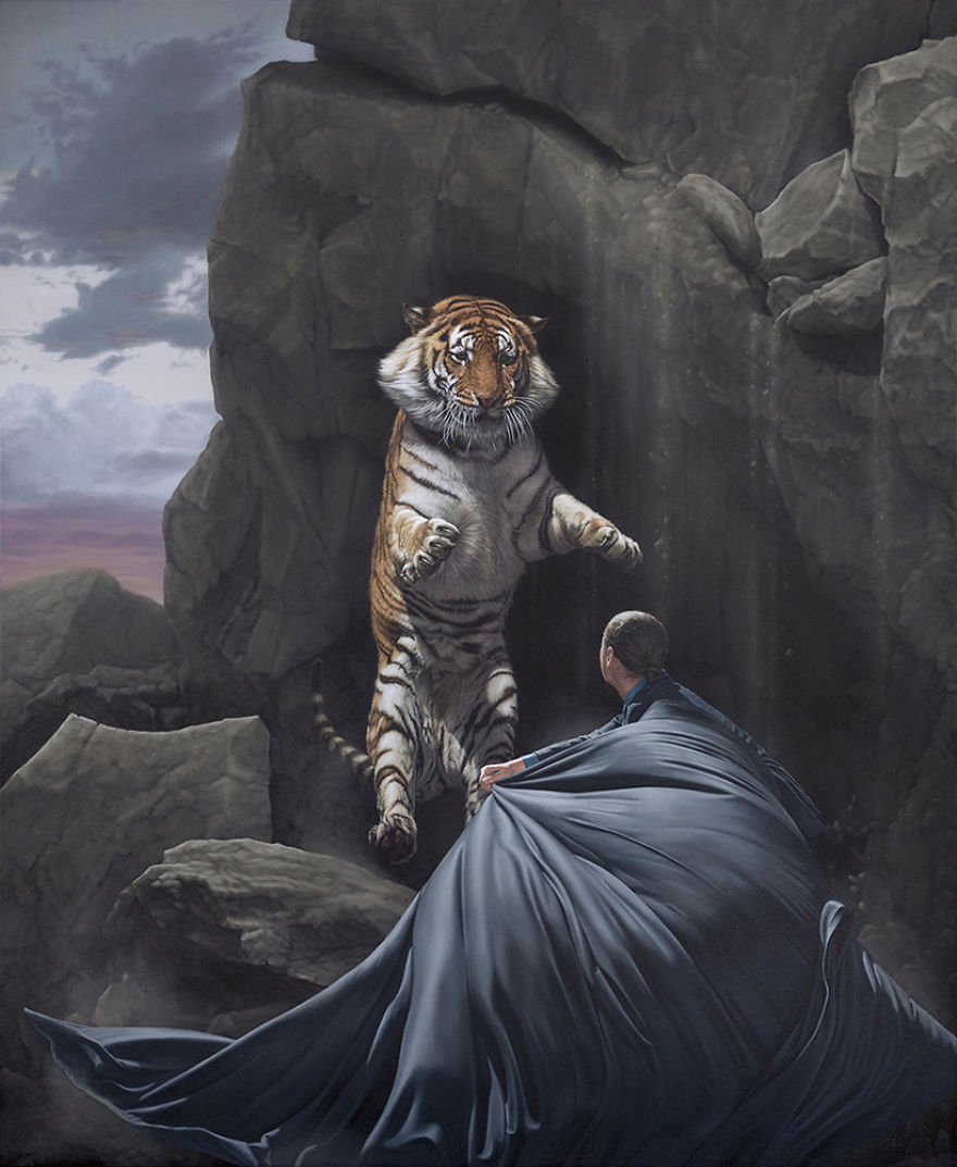 The Hyper Realist Surrealism Of Joel Rea 7