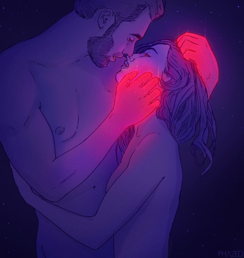 The Psychedelic Dark And Erotic Digital Art Of Phazed 12