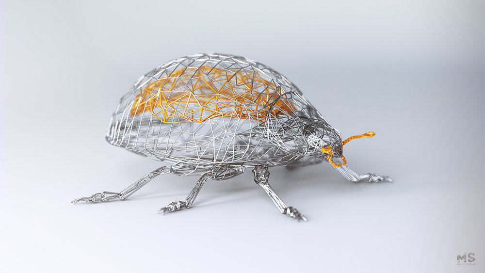 The Wires Beautiful Digital Sculptures By Matt Szulik 14
