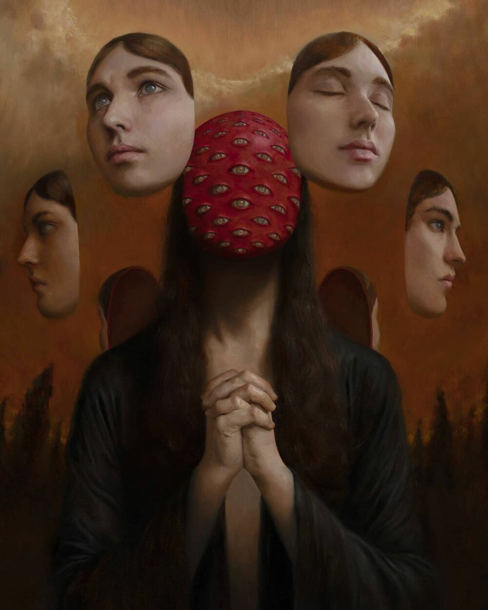 Deepest Feelings Mesmerizing Surrealist Oil And Graphite Portraits By Miles Johnston 8