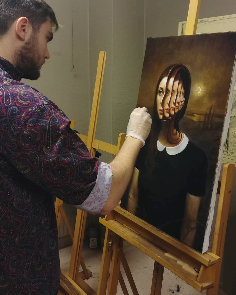 Deepest Feelings Mesmerizing Surrealist Oil And Graphite Portraits By Miles Johnston 9